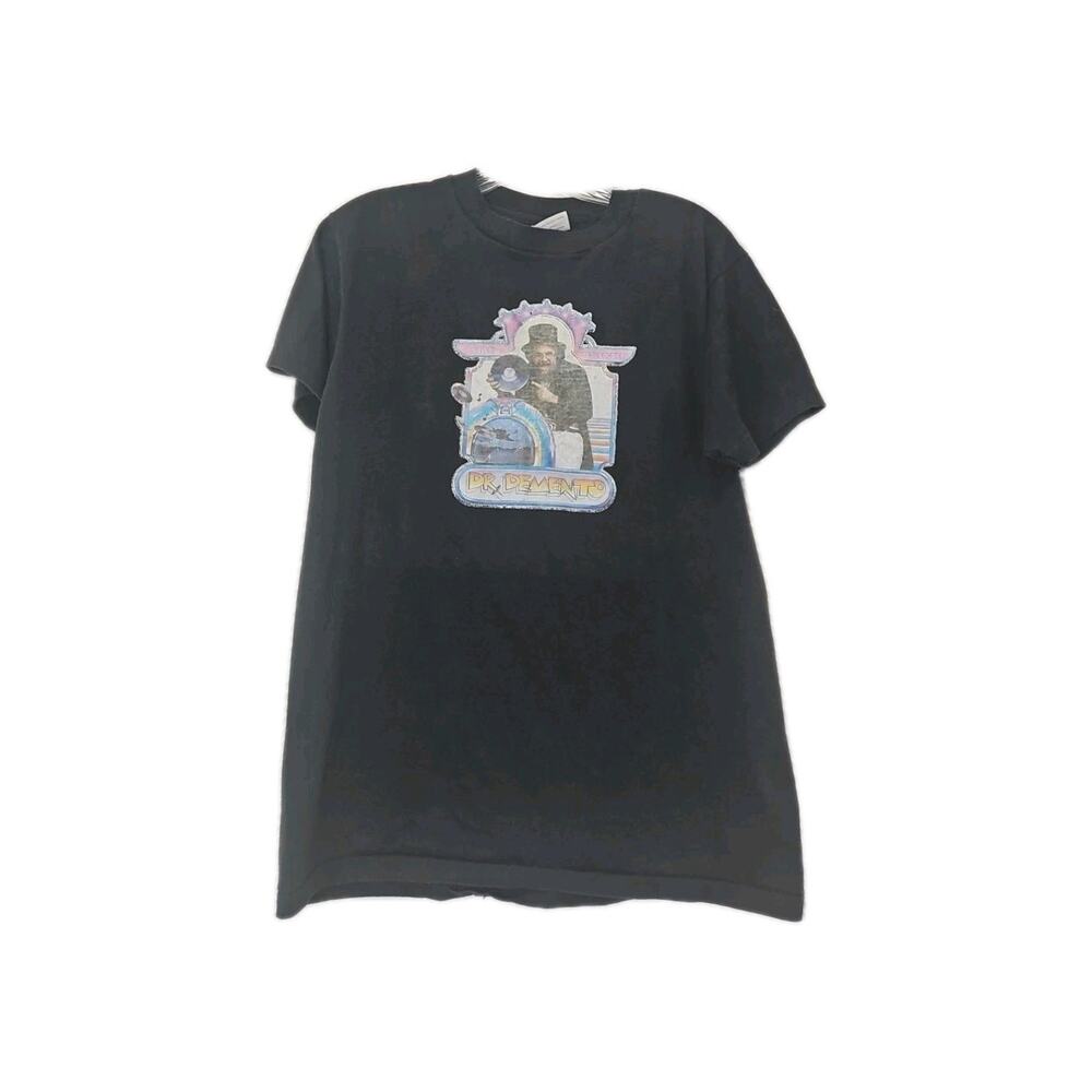 Single Stitch Vintage Dr Demento 'Stay Demented' Graphic Tee Black Large (42-44)